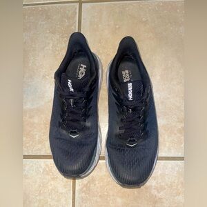 Hoka One One Clifton 7 Men's 8 Shoes 1110508 Black Running Sneakers Athletic